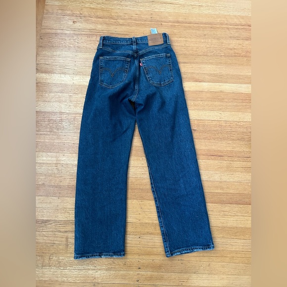Levi’s Ribcage Straight Ankle Jeans blue 24 - Picture 9 of 11